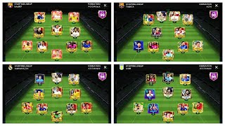 Fc Mobile  გამომწერის გუნდი  ვაფასებ 4 გუნდს [upl. by Freya]