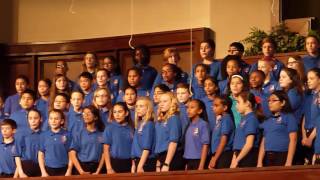 One Little Candle  Trickum 6th Grade Chorus  Callie Sones Soloist [upl. by Astra]