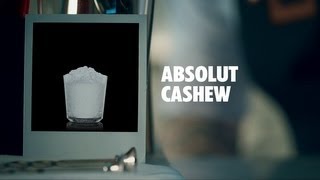 ABSOLUT CASHEW DRINK RECIPE  HOW TO MIX [upl. by Eseilenna755]