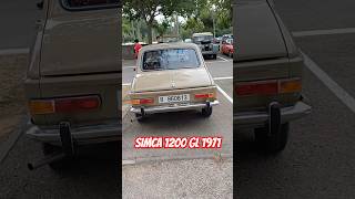 ▶️Simca 1200 GL 1971 fabricado en Villaverde simca1200 [upl. by Aramoix]