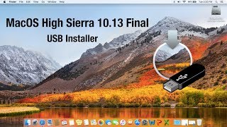 How to Create MacOS High Sierra 1013 Final USB Installer [upl. by Oettam695]