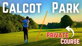 Calcot Park Golf Club  18 Holes [upl. by Hanikas]