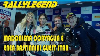 RallyLegend  Enea Bastianini e Maddalena Corvaglia guest star [upl. by Allveta]