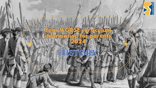 History Year 9 Subject curriculum information 2024 [upl. by Ayaros]