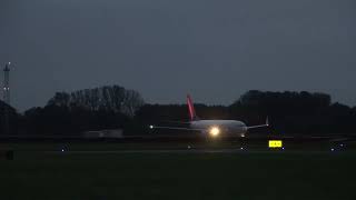 Corendon Airlines Europe B737800 Groningen Airport Eelde [upl. by Werdn]