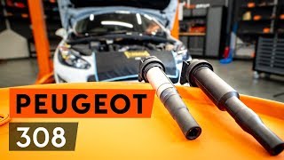 Wie PEUGEOT 308 I Zündspule wechseln AUTODOC TUTORIAL [upl. by Akkim502]