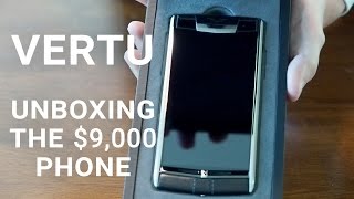 Vertu Signature Touch Unboxing [upl. by Janerich471]