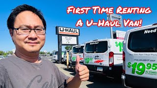 How To Rent A UHaul 9’ Cargo Van WHAT WILL FIT IN THIS VAN Full WalkAround Tour [upl. by Aikal]