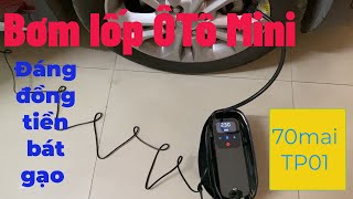 Trên tay Máy Bơm Lốp Xe Ô Tô Xiaomi 70mai Air Compressor Midrive TP01 [upl. by Kynan714]