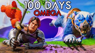 Can I Beat ARK OMEGA in 100 DAYS [upl. by Tarton]