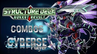 YgoPro2 3x Rokket Revolt Structure Deck  Combos [upl. by Joacimah]