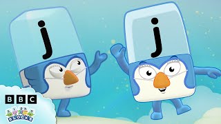 Jolly Jaybird  Alphablock J 😄🐦  Letter of the Week  Learn to Spell  officialalphablocks [upl. by Vtarj]