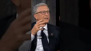 Bill Gates talks about the main reason why AI scares him billgates ai business [upl. by Analaf]