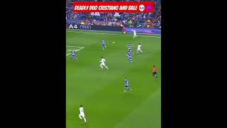 Deadly duo Cristiano amp Bale 💀 cristianoronaldo ronaldo bale shortvideo viralvideo realmadrid [upl. by Quartis]