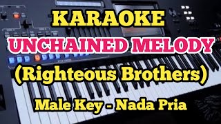 UNCHAINED MELODY  Righteous Brothers  Karaoke Male [upl. by Chesney88]