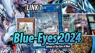 HUUUUUUUUUUH LINK 1 BlueEyes DECK TESTING [upl. by Attenal]