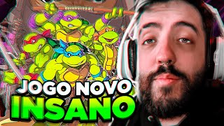 JOGO NOVO DAS TARTARUGAS NINJAS TA INSANO TEENAGE MUTANT NINJA TURTLES SHREDDERS REVENGE [upl. by Nacim]