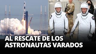 El COHETE de SpaceX llega a la EEI para rescatar a los ASTRONAUTAS VARADOS  El Comercio [upl. by Nirtiak]