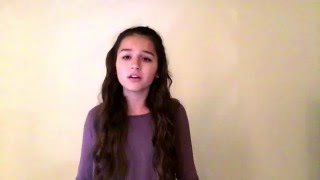 LOVE YOURSELF  COVER BY ABBY CATES [upl. by Ytirehc331]