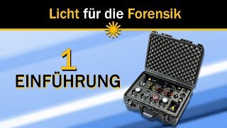 Licht für die Forensik  1 Einführung with subtitles [upl. by Bbor]