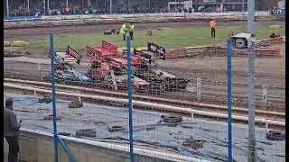 Mildenhall stadium Brisca F2 stock cars 27424 [upl. by Okajima]