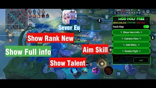 Mod Menu AOV EU v15112  Map Aim Skill Camera View Show Rank Show Full Info [upl. by Akel]