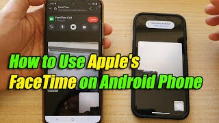 How to Use Apples FaceTime on Android Phone [upl. by Lleznol]