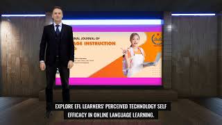 Measuring EFL Learners’ Perceptions of Technology Self efficacy in Online Language Learning [upl. by Wettam511]