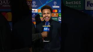 Asking Weston Mckennie the tough questions that really matter 😂 [upl. by Hilaire]