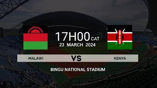 Malawi vs Kenya  FIFA Friendly Match  Pre Match Analysis [upl. by Eiddal]