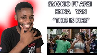 SMOKIO APZI  Enna Yan Official Music Video  REACTION [upl. by Nyar]