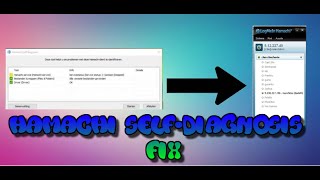 How To Fix the LogMeIn Hamachi SelfDiagnosis Problem [upl. by Dnomyad396]