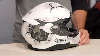 Shoei RF1200 Ruts Helmet Review at RevZillacom [upl. by Murrell]