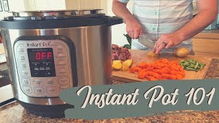 HOW TO USE AN INSTANT POT  FOR BEGINNERS  BEEF STEW [upl. by Porett]