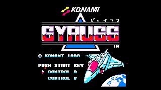 Gyruss Nes Gameplay The 112 Stars [upl. by Douty543]