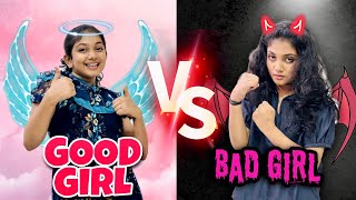 Good Girl Vs Bad Girl Funny series🤣 ഇതിൽ ഏതാണ് നിങ്ങൾ😄Minshasworld [upl. by Westfahl]