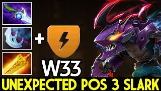 W33 Slark Unexpected Pos 3 Slark with Diffusal Blade Dota 2 [upl. by Shaine]