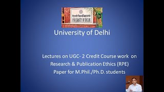 Research and Publication Ethics  15 Unit  VI part II Research metrics Dr Pushpender Kumar Surya [upl. by Anert]