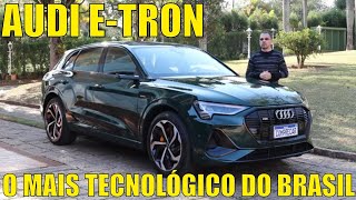 Audi etron é o carro 100 elétrico mais tecnológico no Brasil [upl. by Idola]