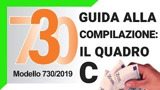 730 Precompilato 2019 tutorial sul Quadro C [upl. by Hebe]