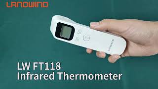 User Guide For Landwind Noncontact Infrared Thermometer LWFT118 [upl. by Edythe267]