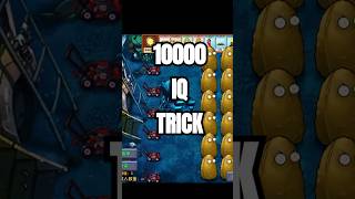 10000 IQ trick PvZ Fusion pvz pvzfusion plantsvszombies [upl. by Erland]