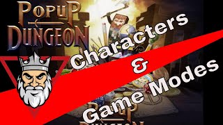 Popup Dungeon  Characters and Game Modes [upl. by Uriiah627]