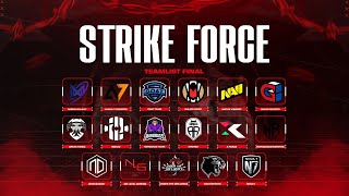 STRIKE FORCE TOURNAMENT FINAL  PUBG MOBILE  KALAMBOOR [upl. by Auohs278]