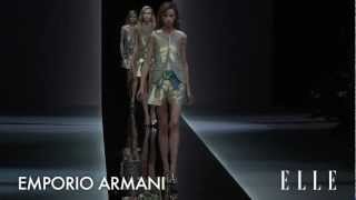 Emporio Armani SS2013 MILANO collection [upl. by Ricarda]