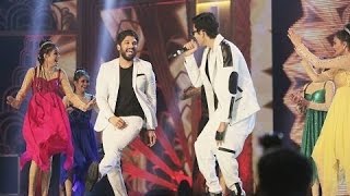 Allu Arjun and Anirudh Performance in SIIMA 2016 [upl. by Ikram]