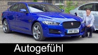 Jaguar XE RSport FULL REVIEW test driven Ingenium 25t AWD 2018  Autogefühl [upl. by Yrreg]