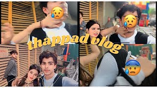 GUYS KITNE THAPPAD 👋 PADE MUJHE😒 ll dzsachin vlog vanshikabani funny comedy [upl. by Anilat421]