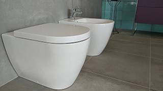 Duravit ME BY STARCK FLOOR TOILETTE 2169090000 SEAT 0020090000 BIDET 228910000 KLUDI AMEO 412160575 [upl. by Radley]