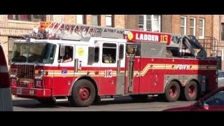 FDNY Engine 249 amp Ladder 113 Responding [upl. by Sperling]